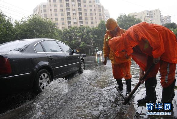 上海全市汛情基本平穩(wěn)
