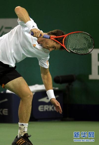 上海網(wǎng)球大師賽費(fèi)德勒、默里、焦科維奇晉級(jí)八強(qiáng)
