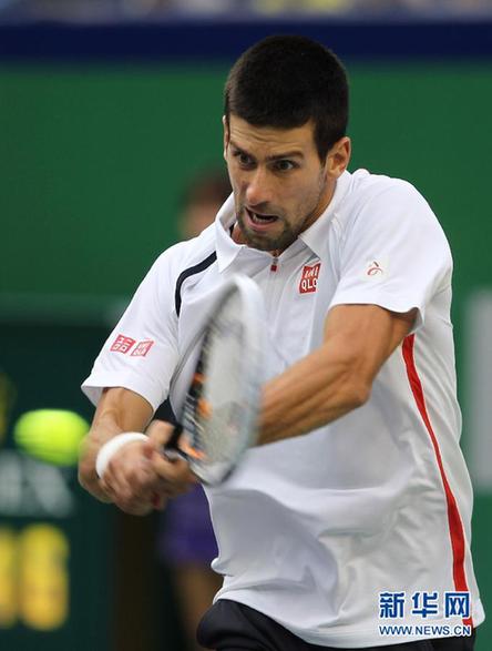 上海網(wǎng)球大師賽費(fèi)德勒、默里、焦科維奇晉級八強(qiáng)