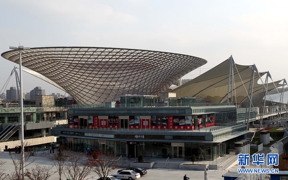 上海“后世博”首個大型改建項目一期建成