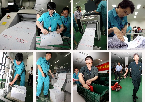 現場探秘高考成績單是怎樣“煉”成的？