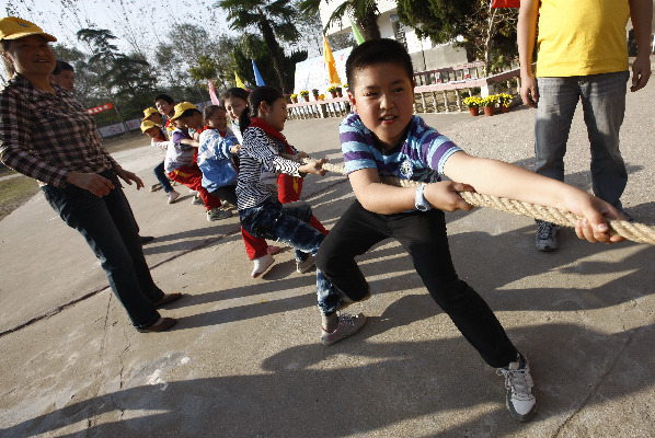 希望小學里的“奧運會”