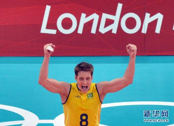 男排半決賽：巴西勝意大利