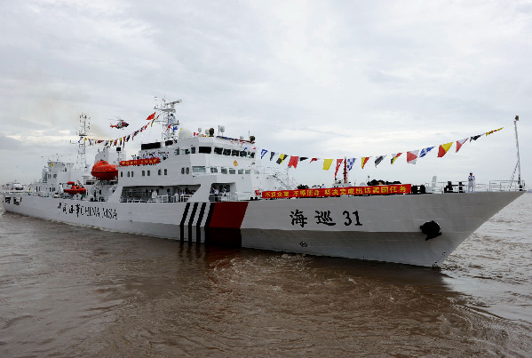 “海巡31”船出訪美國