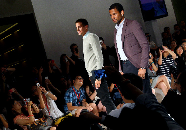 曼聯(lián)首次在華T臺(tái)秀