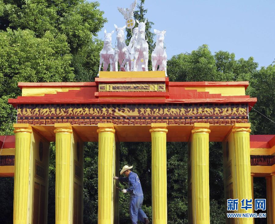 2012年上海國際燈會即將開幕