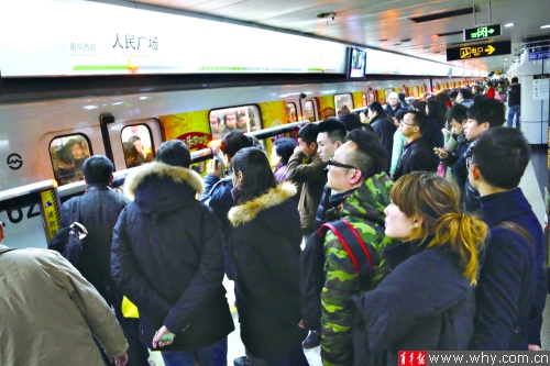 瞭望臺站得高看得遠掌握客流情況 上海地鐵在