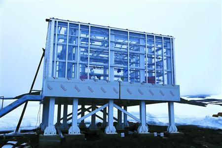 “上海溫室”南極落成 種西瓜、草莓等不再是夢