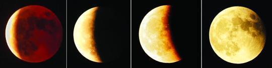 4月4日“秒殺級”月全食 上海再現“紅月亮”