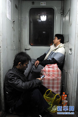 家的召喚 2011年春運讓你動容的瞬間