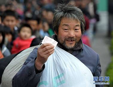 家的召喚 2011年春運讓你動容的瞬間