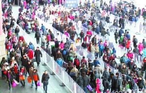 北京鐵路預計今日將迎來春運最高峰