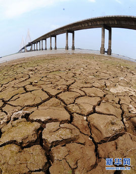 長(zhǎng)江中游遭罕見旱情
