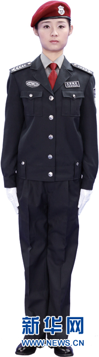 全國保安將換著新式服裝和統一標志(組圖)