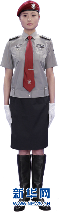 全國保安將換著新式服裝和統(tǒng)一標志(組圖)