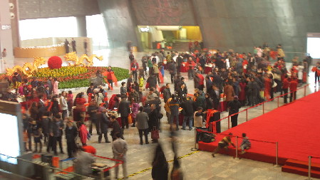 祥龍送瑞彩,博物館里過大年