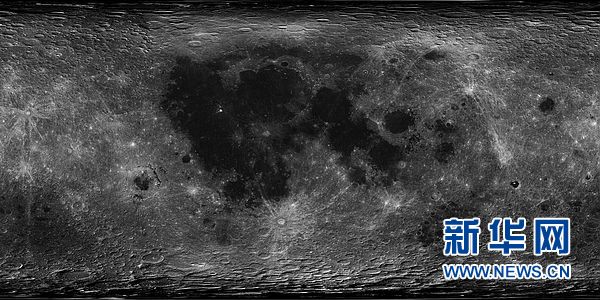 我國發布高分辨率全月圖 世界最高清(組圖)