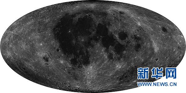 我國發布高分辨率全月圖 世界最高清(組圖)
