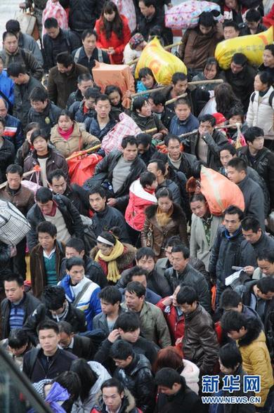 2012鐵路春運今日結束 共發送旅客超2.35億人次