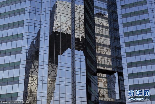 央視新臺址主樓竣工 將用于轉播倫敦奧運(圖)