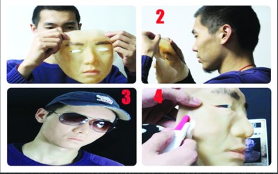 “易容術”犯罪案驚現 網店一月賣45張“臉”(圖)