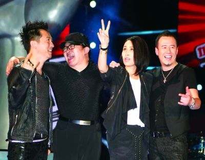 《中國好聲音》打包售價8千萬 四大導師評委費2千萬