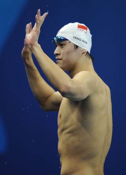 孫楊錢途或超劉翔：1金1銀破紀(jì)錄遭贊助商哄搶