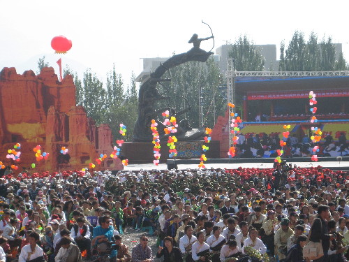 民間射箭運動讓青海尖扎縣走向世界