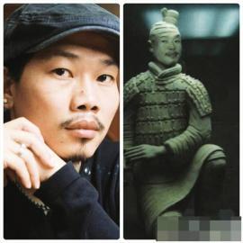 秦始皇兵馬俑相貌酷似方文山 網友直呼穿越(圖)