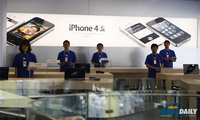 亞洲最大蘋果直營(yíng)店落戶北京王府井