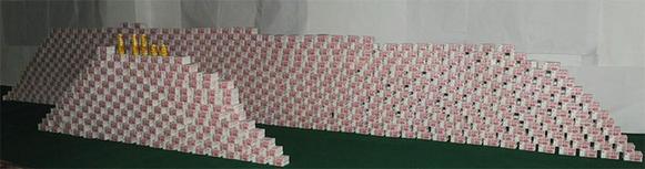 陳光標微博曬億元錢山