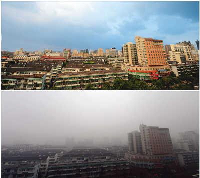 PM2.5指數(shù)瀕臨爆表 十面“霾”伏咋就這么“毒”