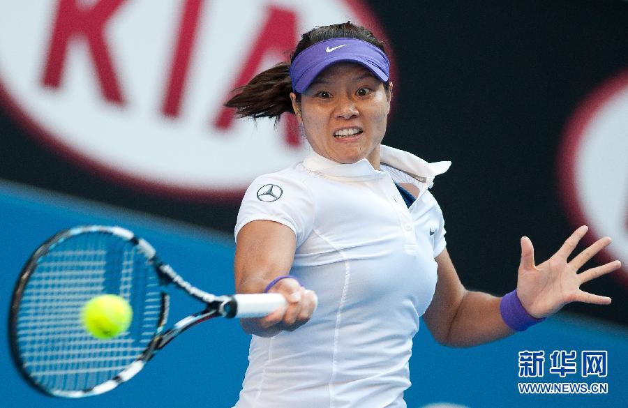 李娜2-0橫掃對手晉級澳網八強 心情大好笑對記者