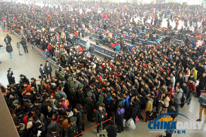 直擊全國各地春運表情