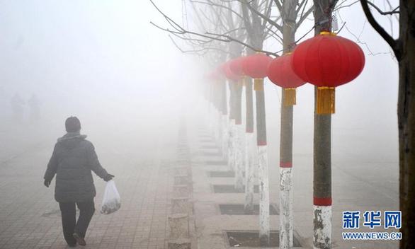 津京冀三地霧霾持續(xù) 空氣質(zhì)量嚴重污染