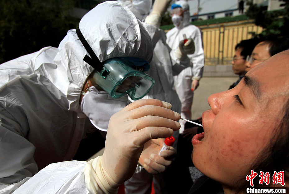 安徽舉行人感染H7N9禽流感應急演練