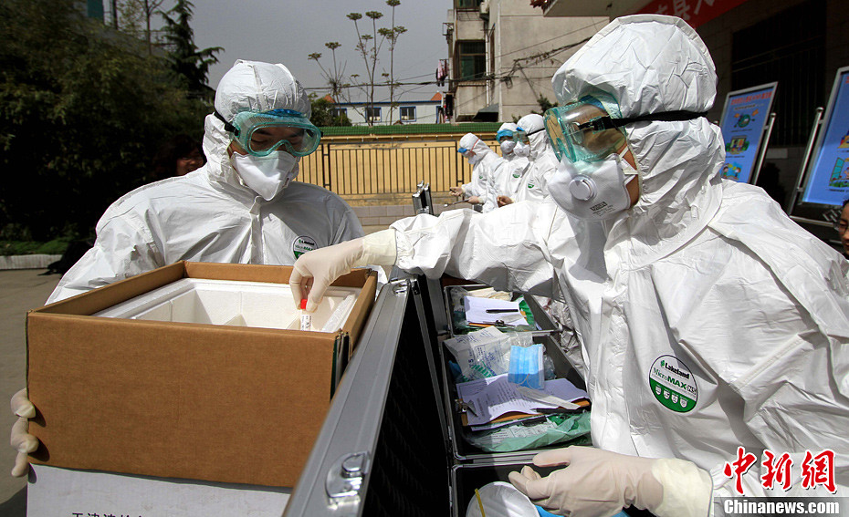 安徽舉行人感染H7N9禽流感應急演練