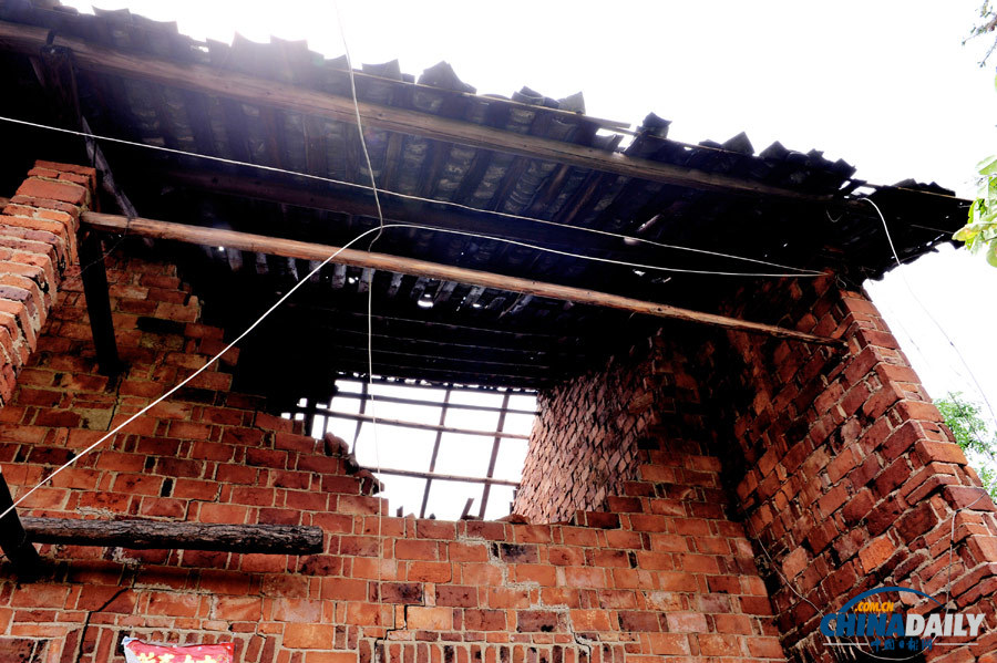 龍卷風、冰雹襲擊湖南洞口