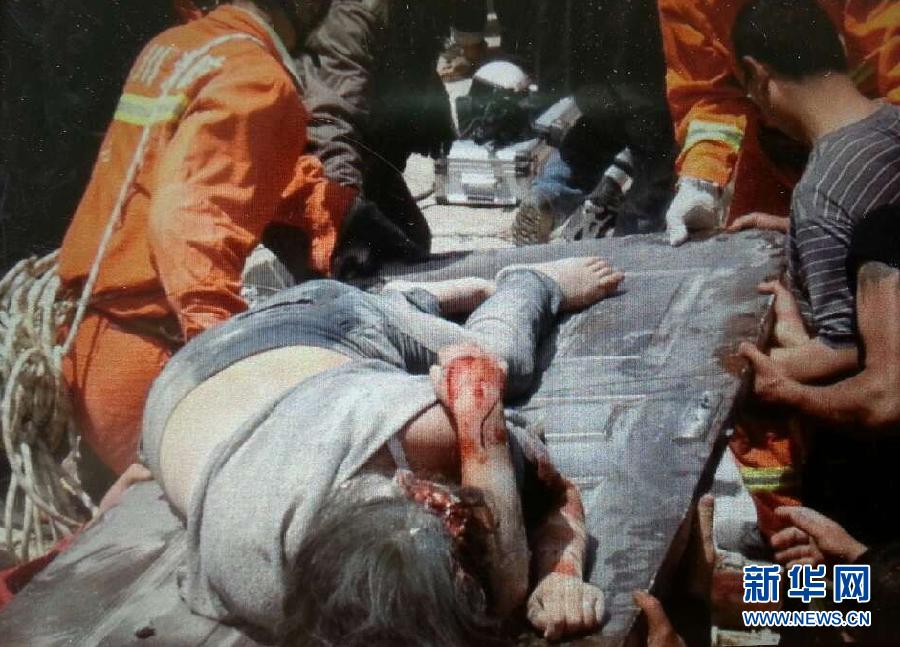 直擊：母愛如山