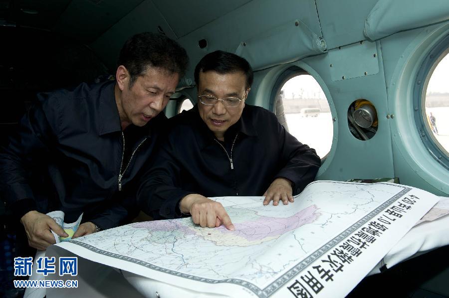 李克強在震區24小時的足跡