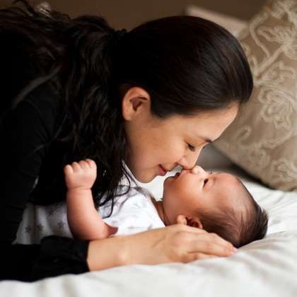 臺灣女星安雅誕下孔子79代后人 全家福曝光