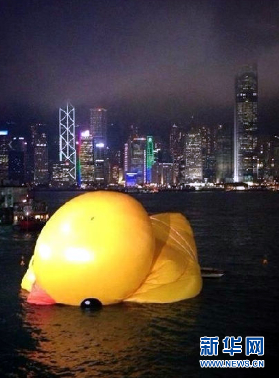 “小黃鴨”掛了 網友笑稱“禽流感太強大了”