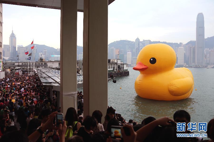 “小黃鴨”掛了 網友笑稱“禽流感太強大了”