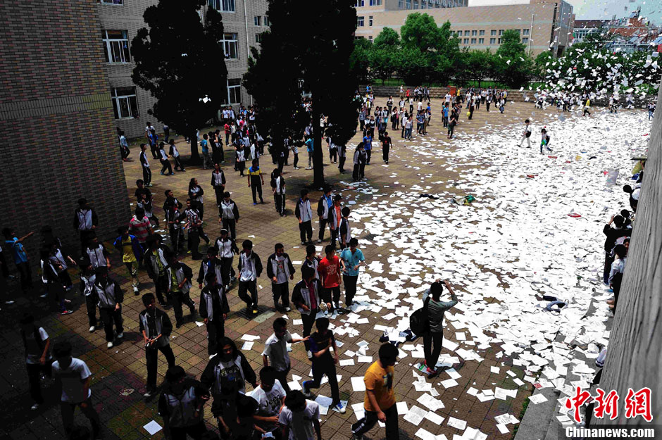 高考，我們來了！全國各地考生迎高考