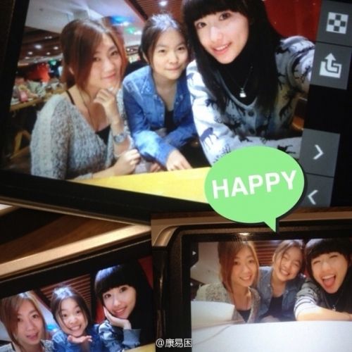 人大女神走紅 康逸琨私房照PK奶茶MM章澤天(圖)