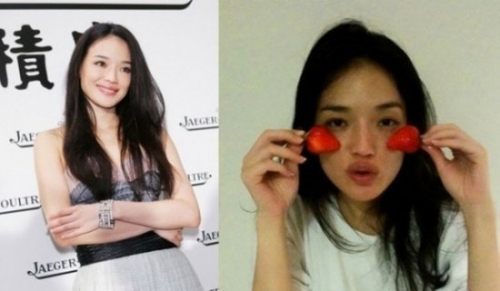 女星卸妝花容失色