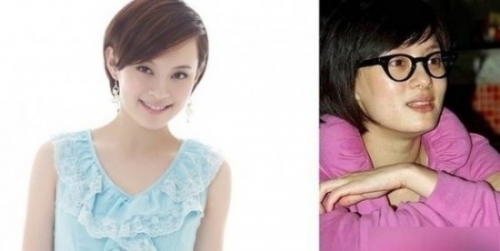 女星卸妝花容失色