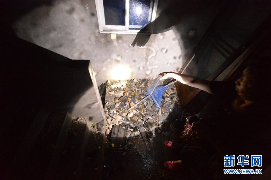 高清：江蘇省高郵市遭遇龍卷風襲擊