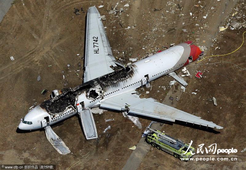 高清：韓亞航班在美失事 浙江兩名女中學生在空難中罹難