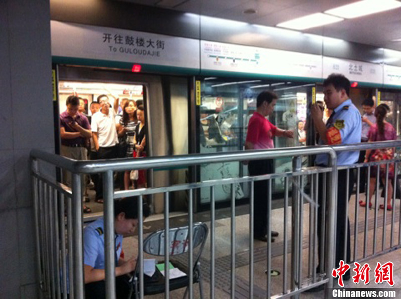 北京地鐵8號線早高峰遇信號故障 致部分列車晚點